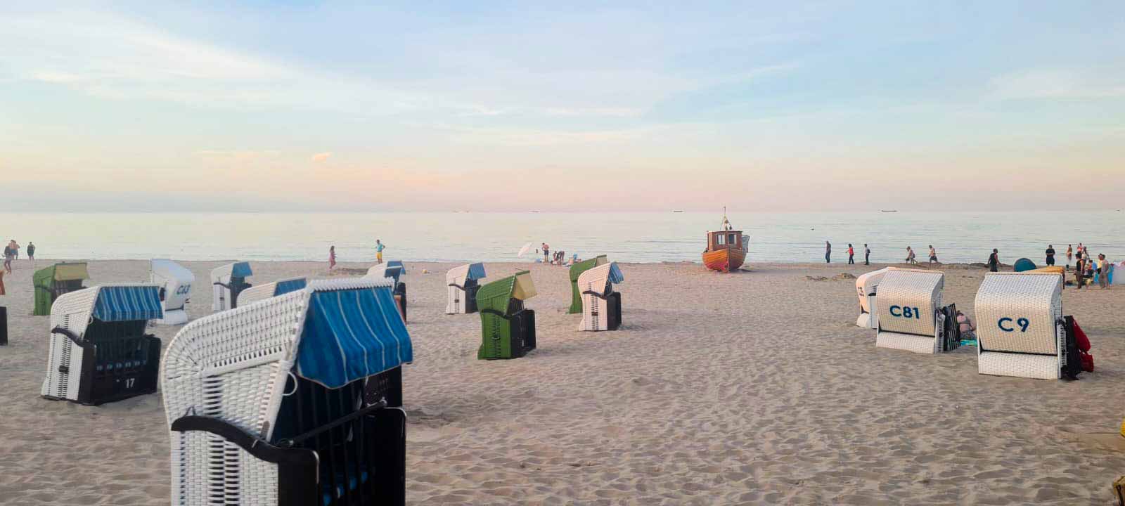 Strandkorb am Fischerstrand